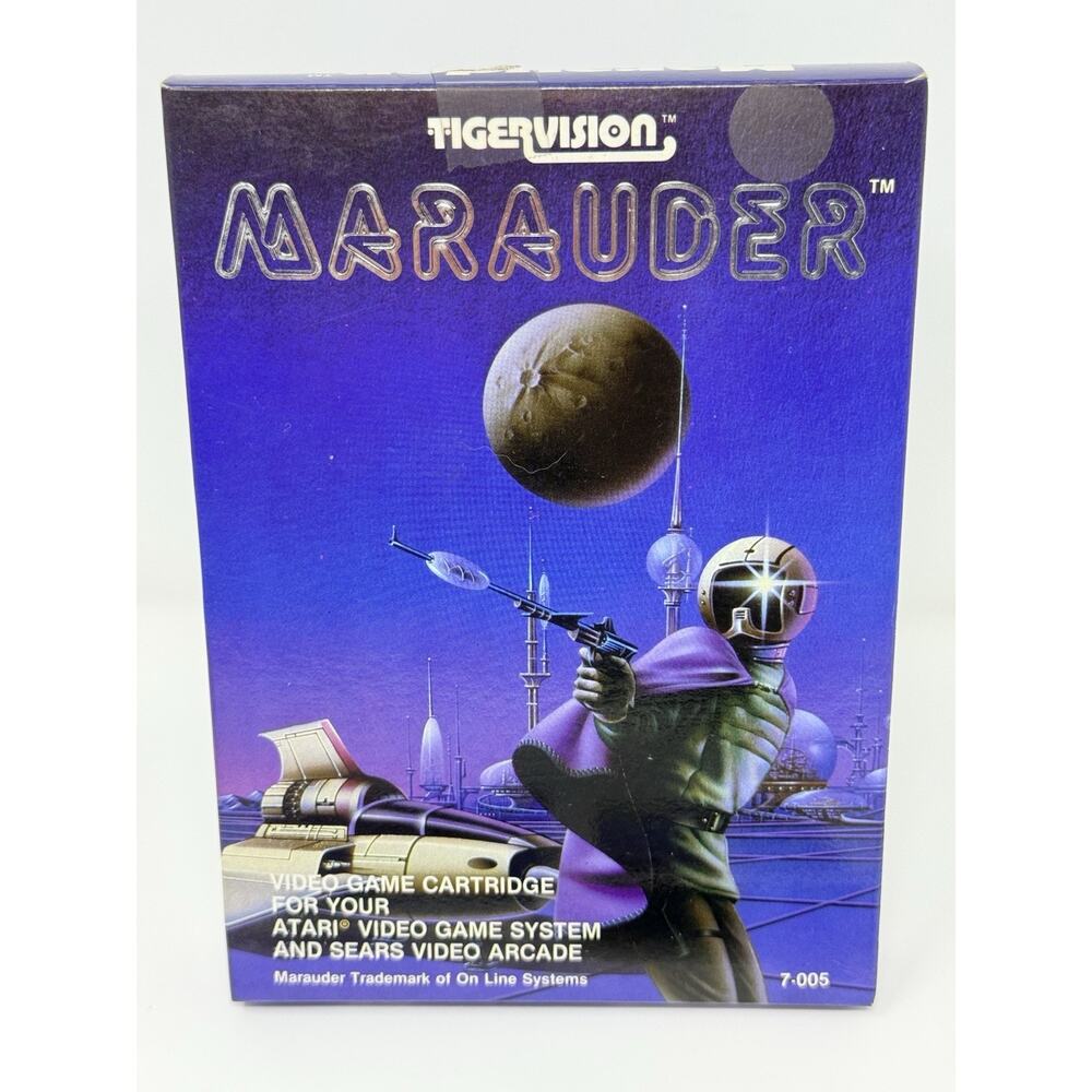 Marauder Atari 2600 Tigervision Complete CIB Tested Rare - Picture 3 of 8